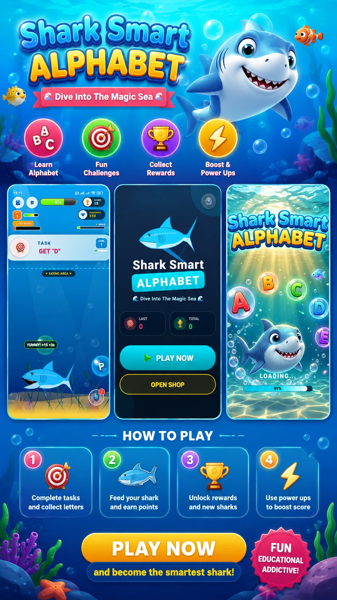Baby Shark ABC: Kids Learning screenshot 2
