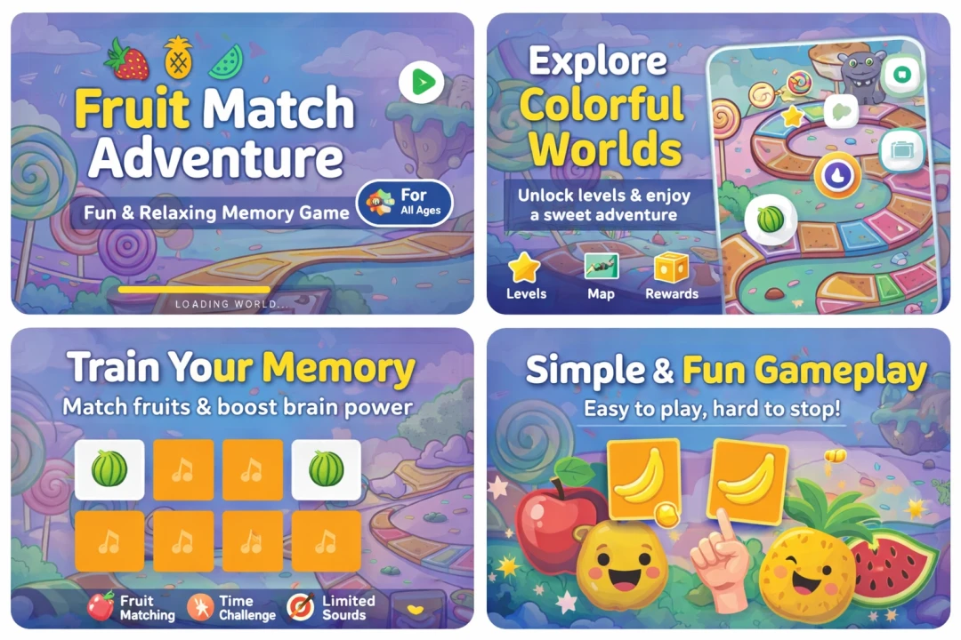 Fruit Match: Memory Puzzle screenshot 4