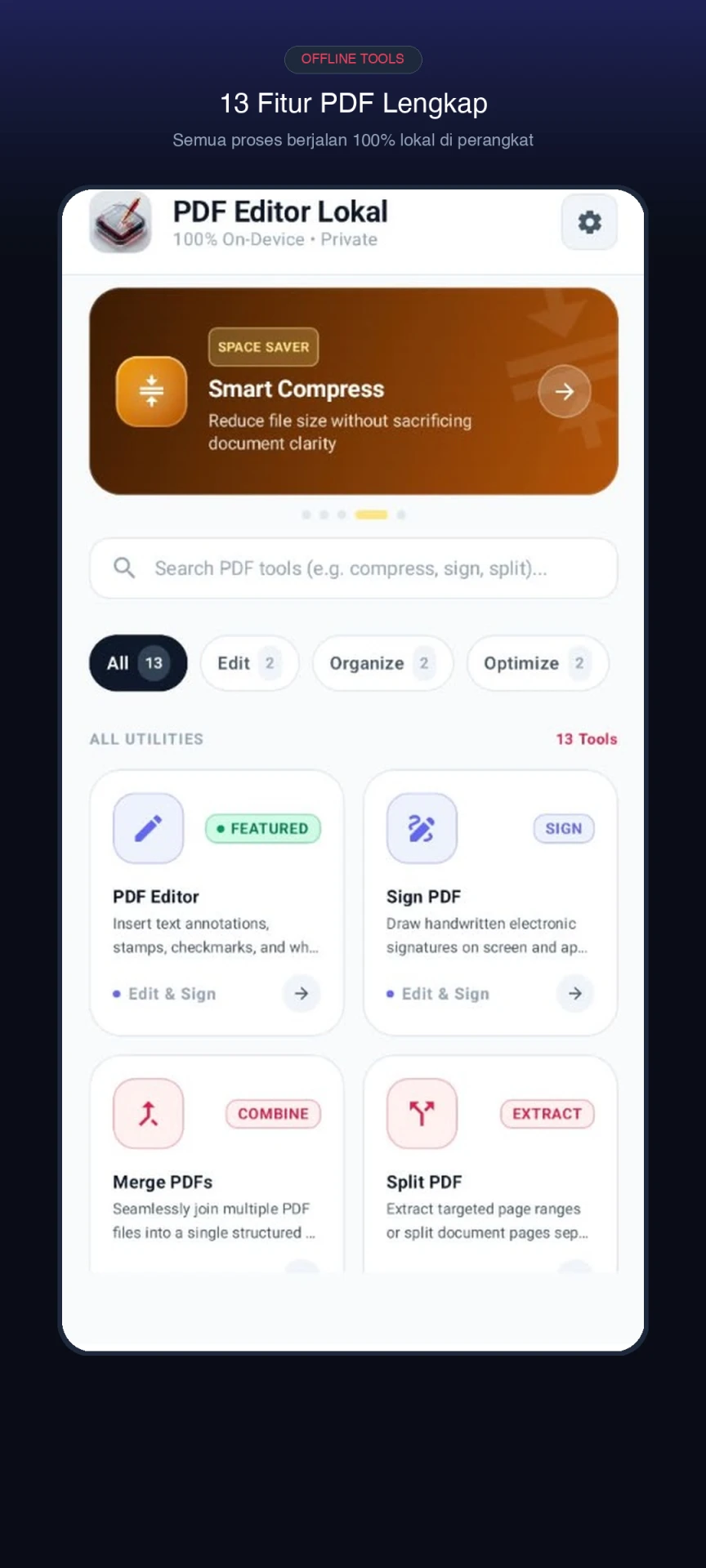 Offline PDF Editor & Sign screenshot 3
