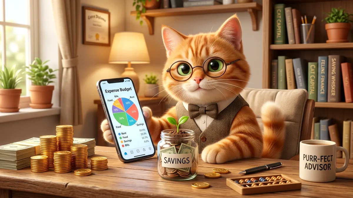 How to Manage Personal Finances & Save Money Stress-Free with Cat Budget Planner