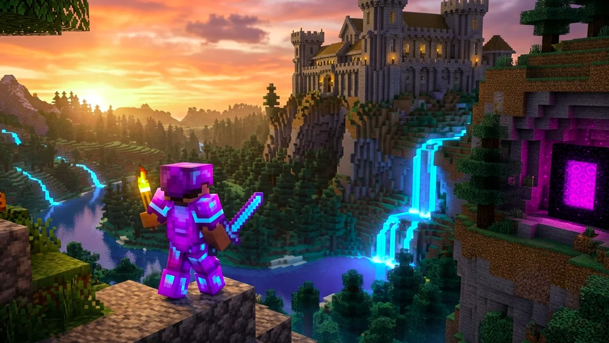 Minecraft Master Guide: How to Defeat Ender Dragon with Water Bucket & Bow (2026 Update Series #6)