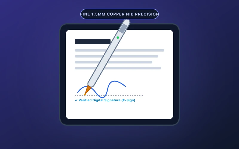 High-Precision Universal Capacitive Stylus for Touchscreens